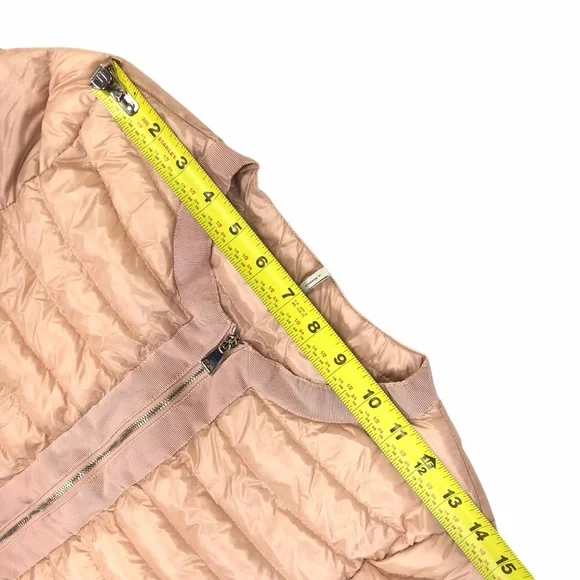 Moncler Women's Alose Giubbotto Puffer Jacket Size 1 - US Small Warm Dusty Rose